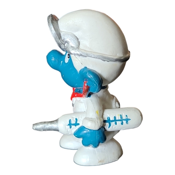 Vintage 1980's Smurfs: Doctor Smurf, Quack Smurf and Nurse Smurf - Picture 4 of 13